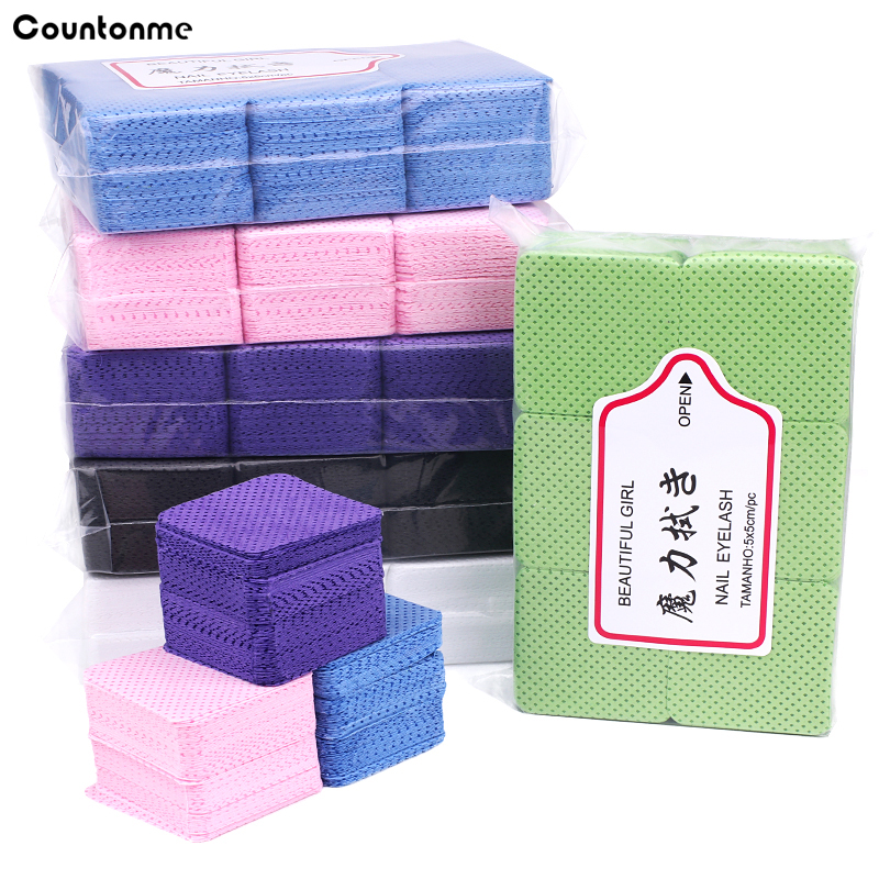 Nail Art Remove - 540Pcs/Pack Lint-free Nail Polish Remover Napkin