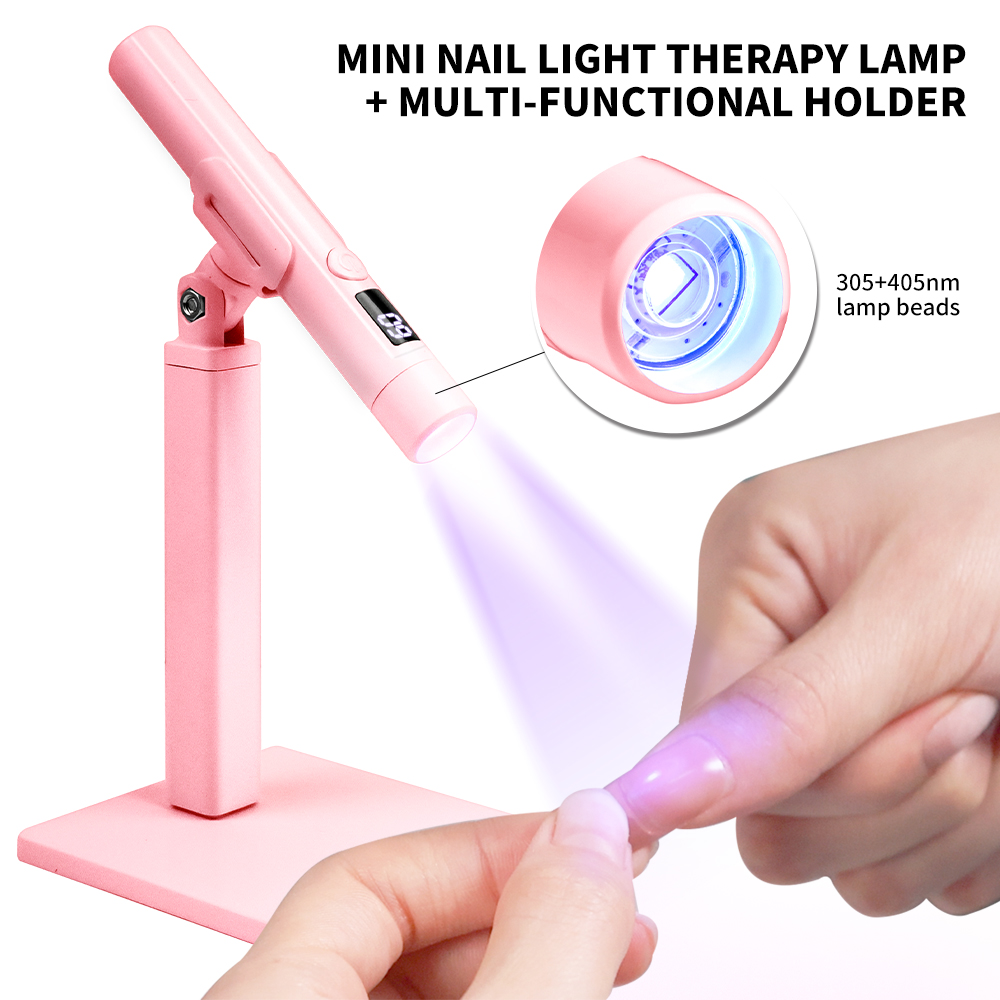 Nail Art Motif - Portable Nail UV LED Lamp Rechargeable