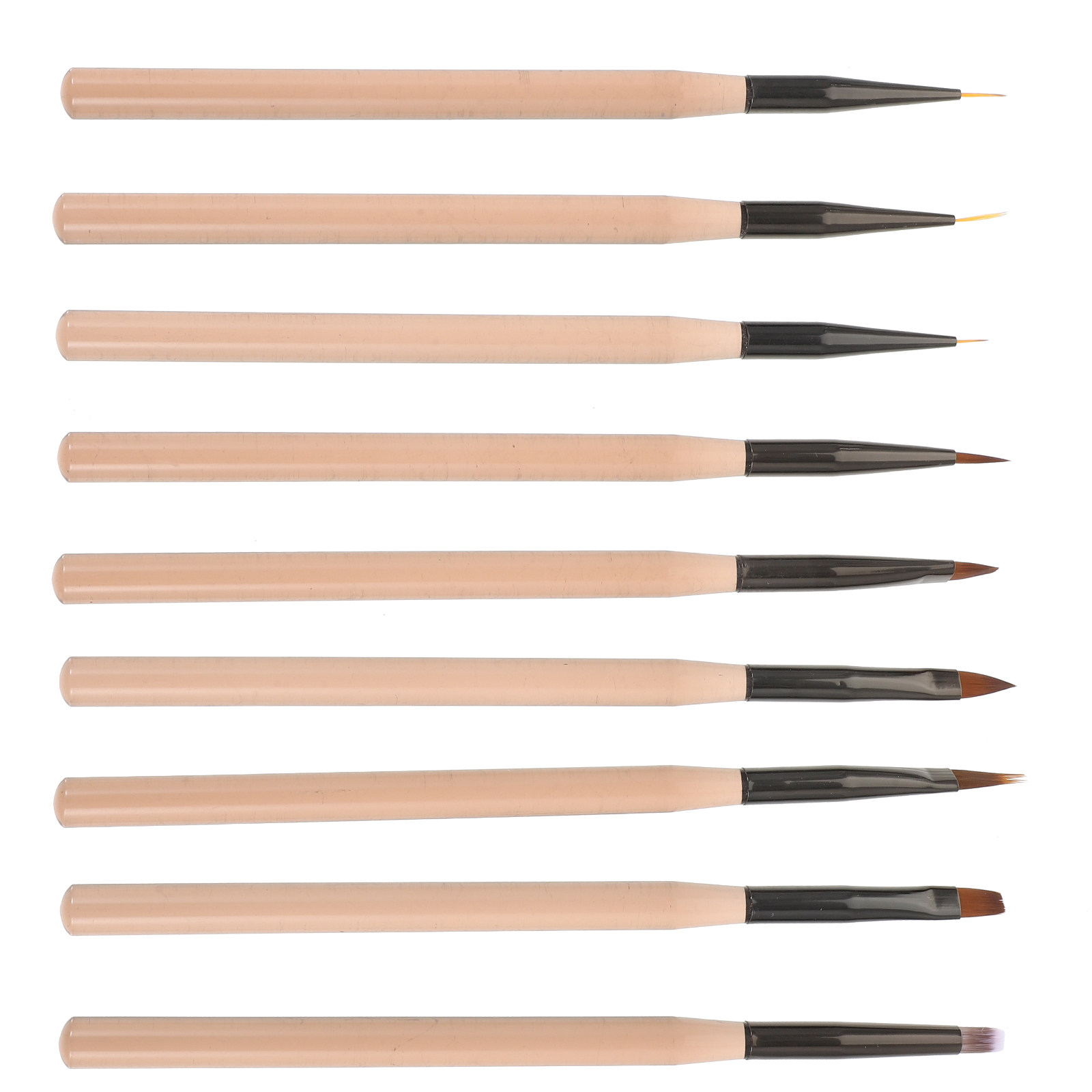 Nail Gel Polish Set - 9Pcs Nail Art Liner Pens Set