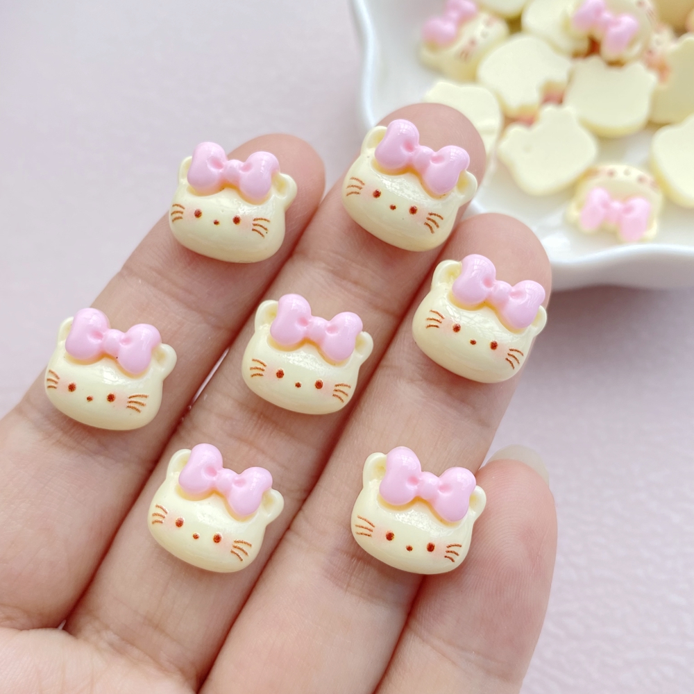 Nail Art Motif - 20Pcs Mixed Nail Art Resin Cartoon
