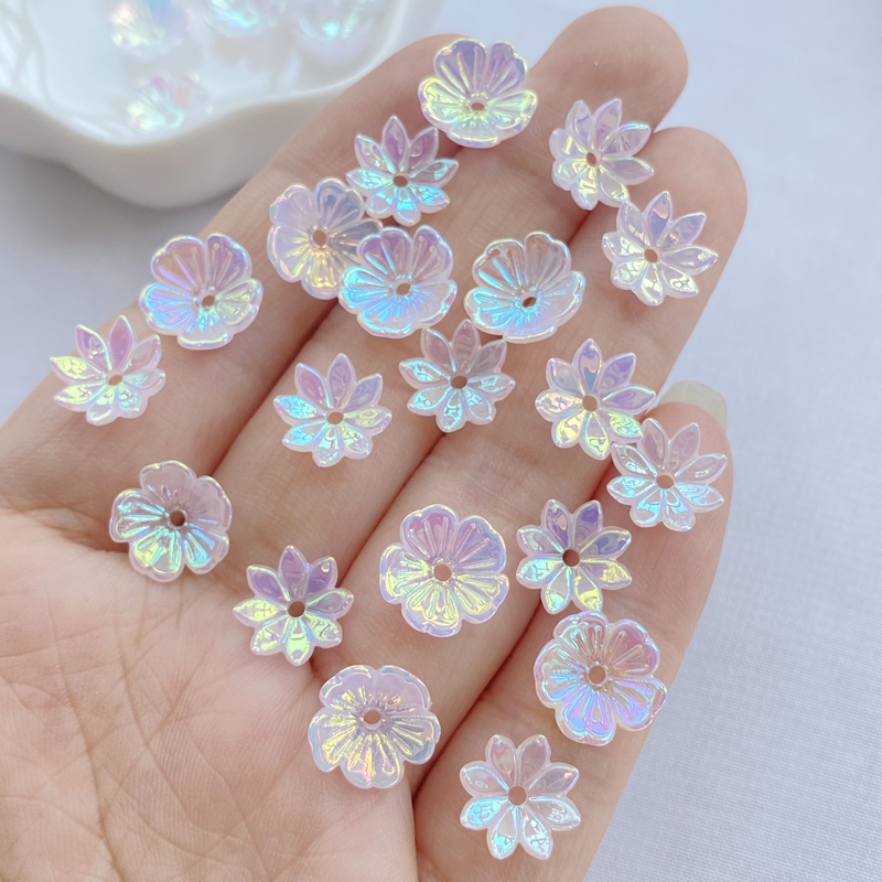 Nail Art Motif - 50Pcs Mixed Nail Art Resin Cartoon