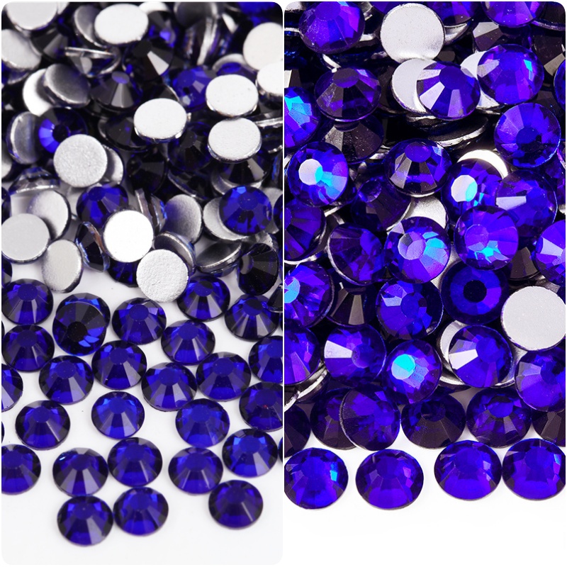 Nail Art Queen - 1440Pcs SS4-SS30 Glass Crystal Non Hotfix
