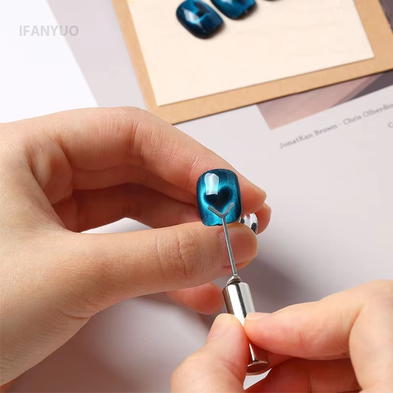 Y-shaped Love Heart Magnetic S - مراجعة Nail Art Love وسعره