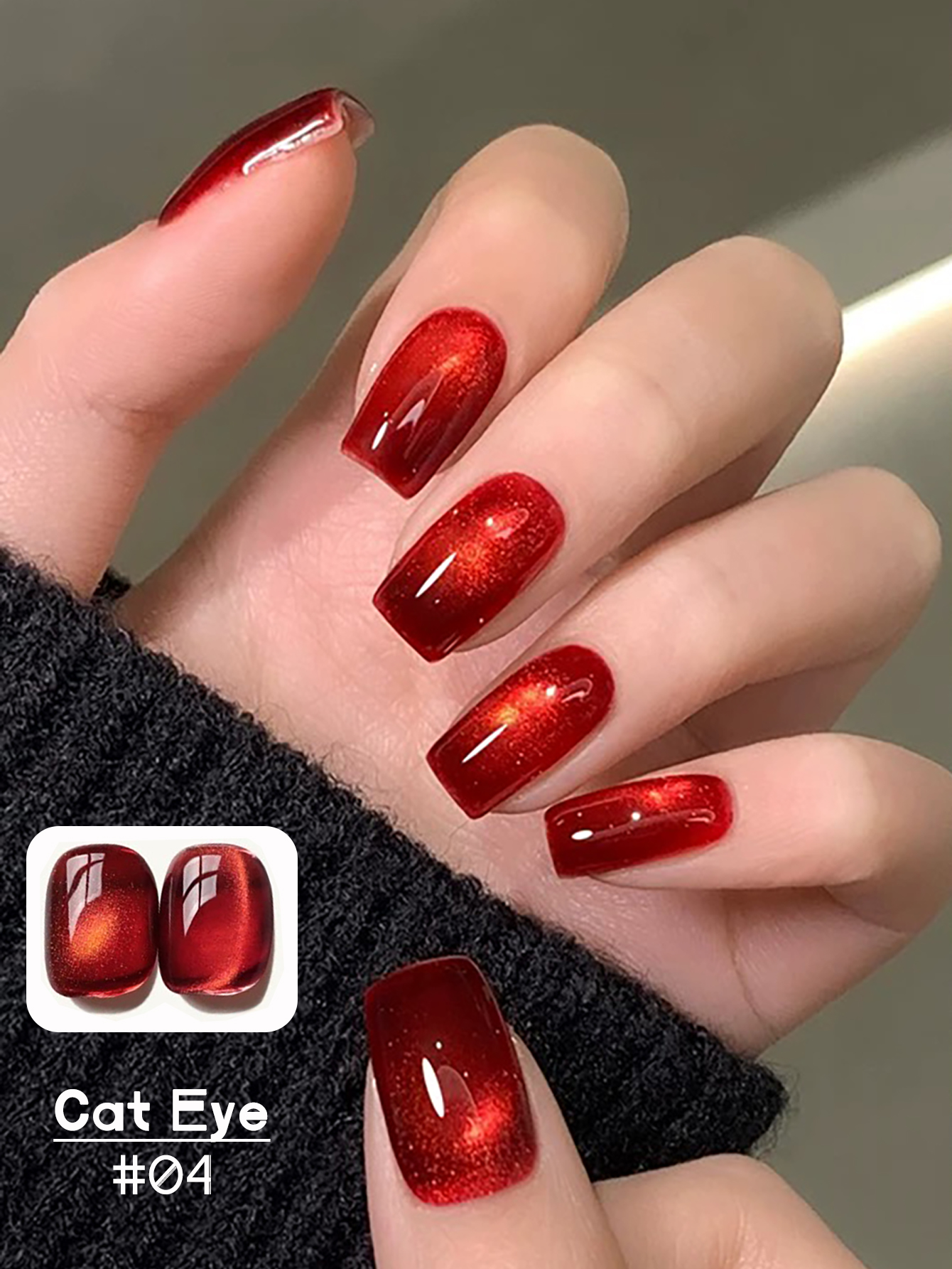 1-12pcs TC Cherry Wine Red Tra - مراجعة Nail Art Red Wine وسعره