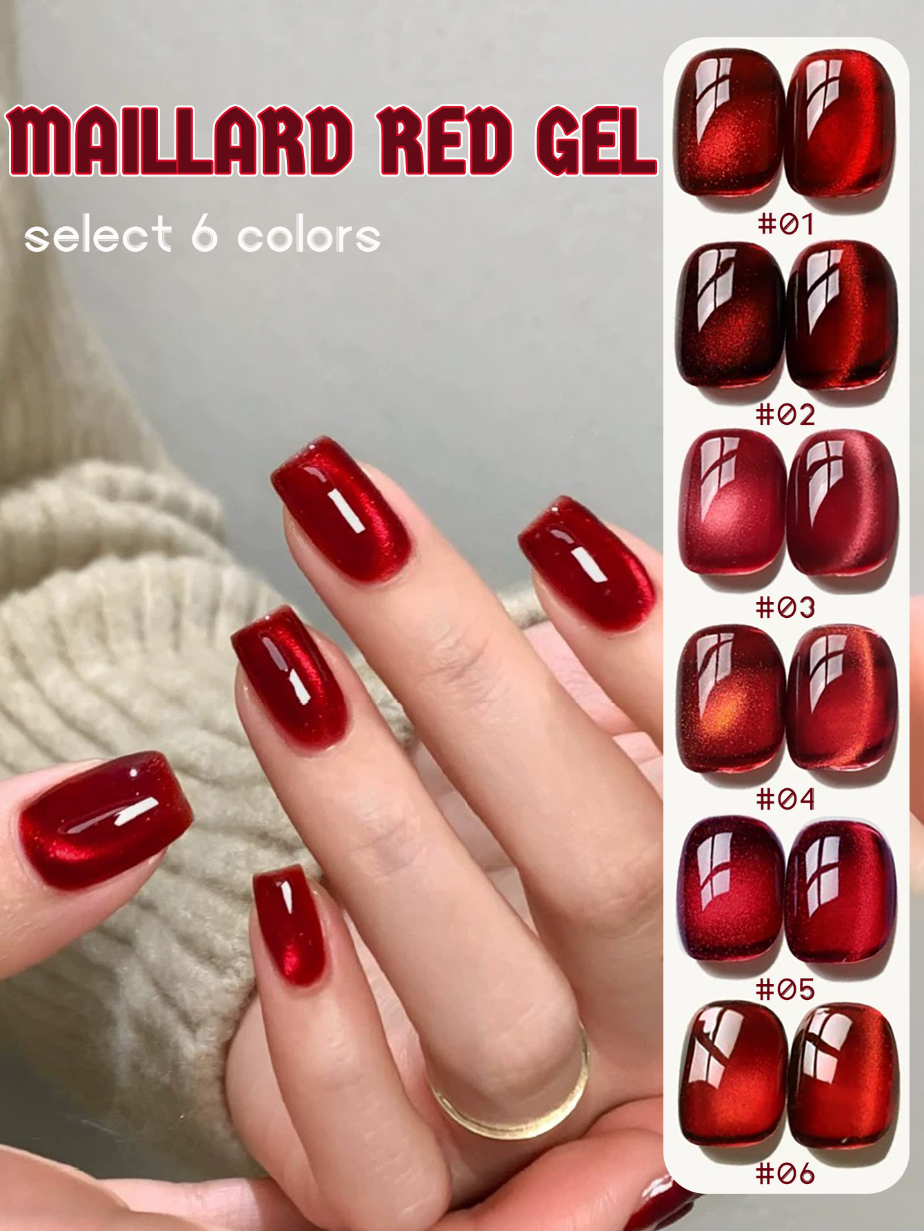 1-12pcs TC Cherry Wine Red Tra - مراجعة Nail Art Red Wine وسعره