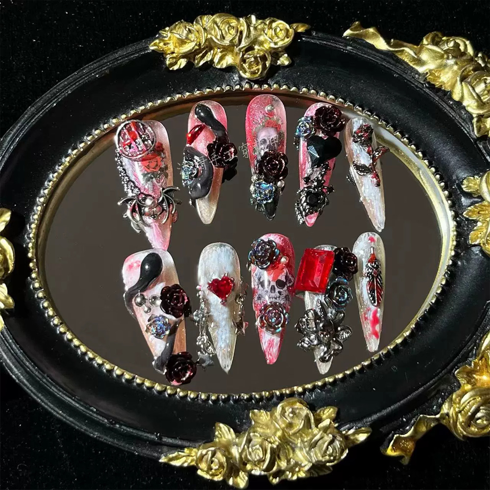 Cool Dark Punk American Style  - مراجعة Nail Art Love وسعره