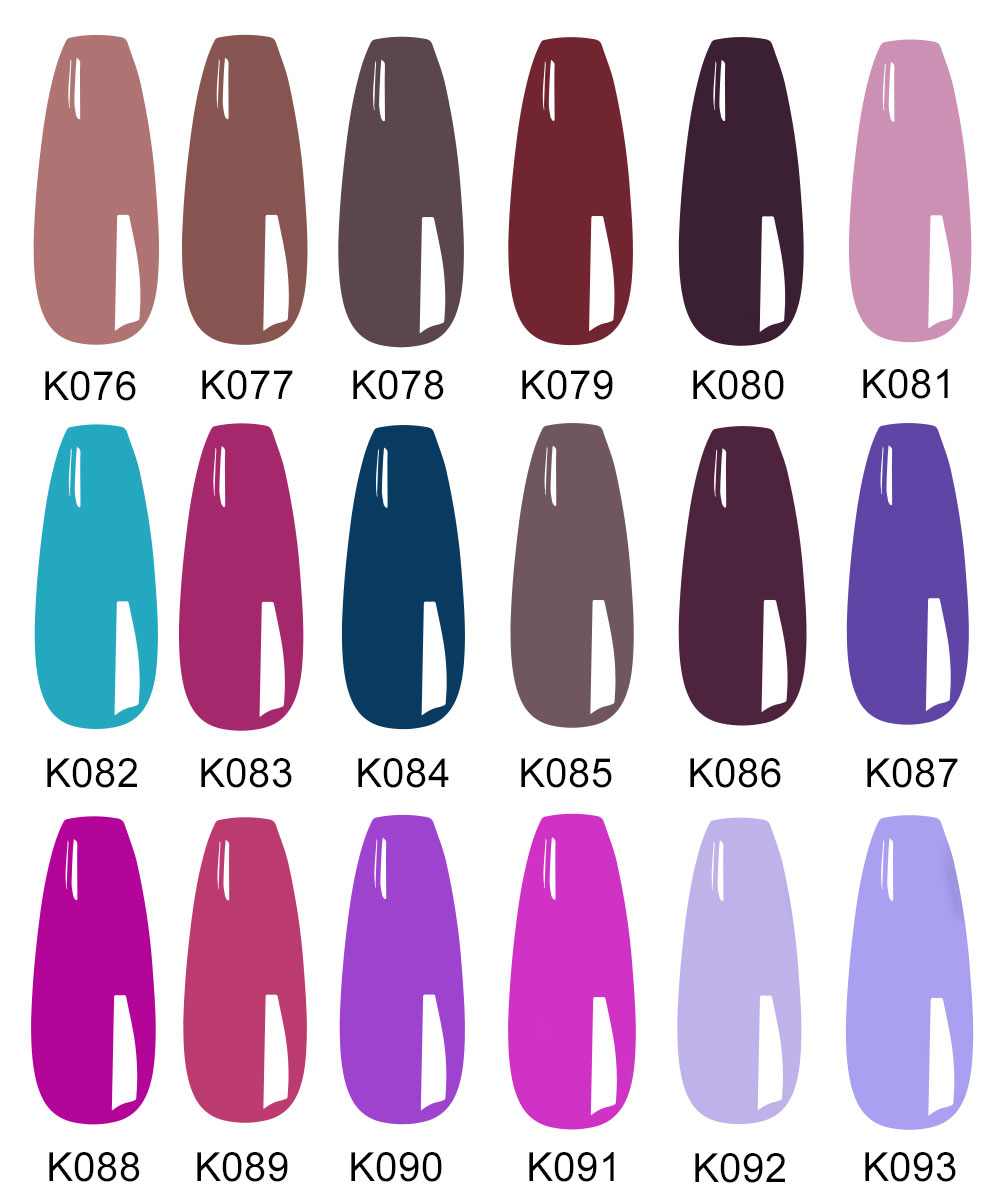 KODIES GEL Nail Polish UV/LED  - مراجعة Nail Art Red Wine وسعره