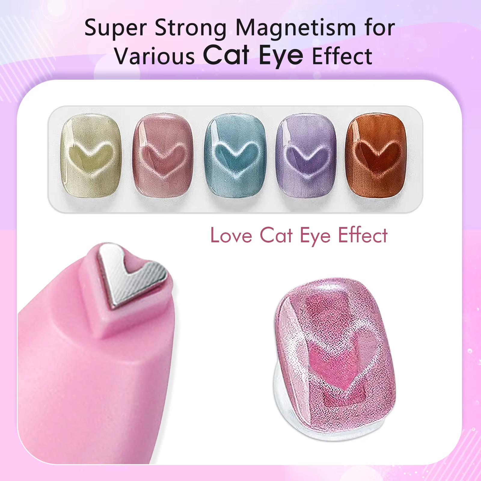 3 in 1 Cat Eye Nail Magnetic S - مراجعة Nail Art Love وسعره
