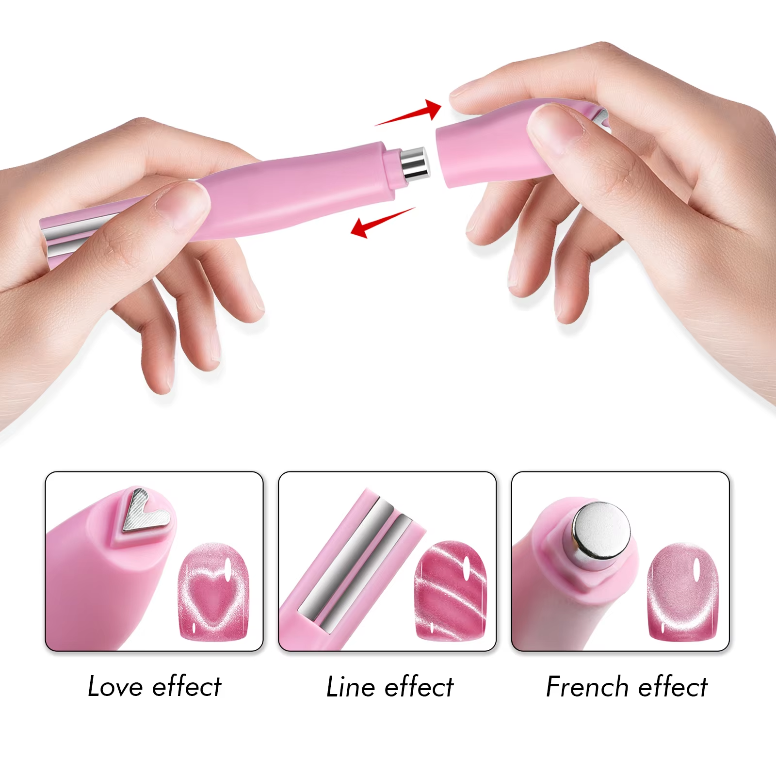 3 in 1 Cat Eye Nail Magnetic S - مراجعة Nail Art Love وسعره