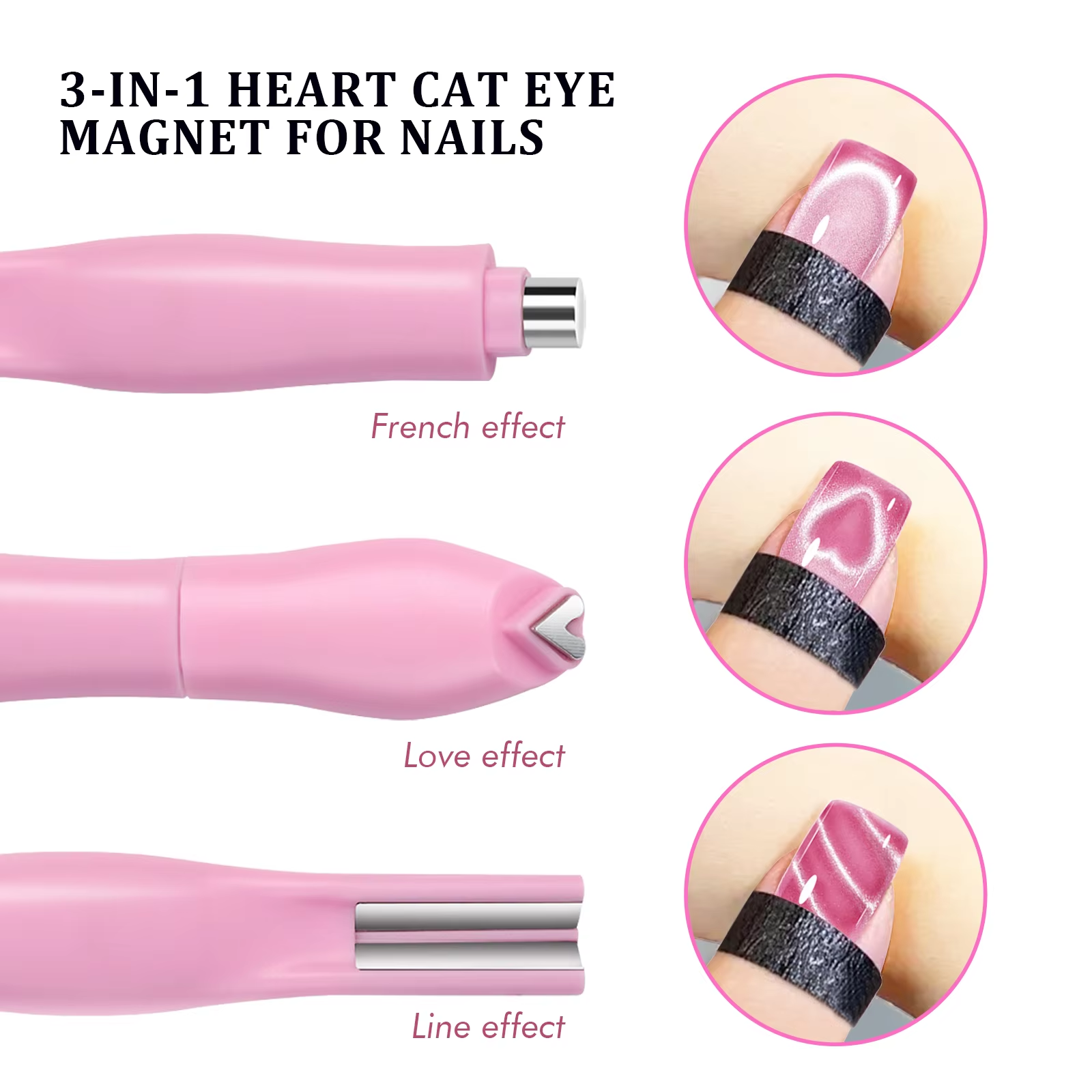 3 in 1 Cat Eye Nail Magnetic S - مراجعة Nail Art Love وسعره