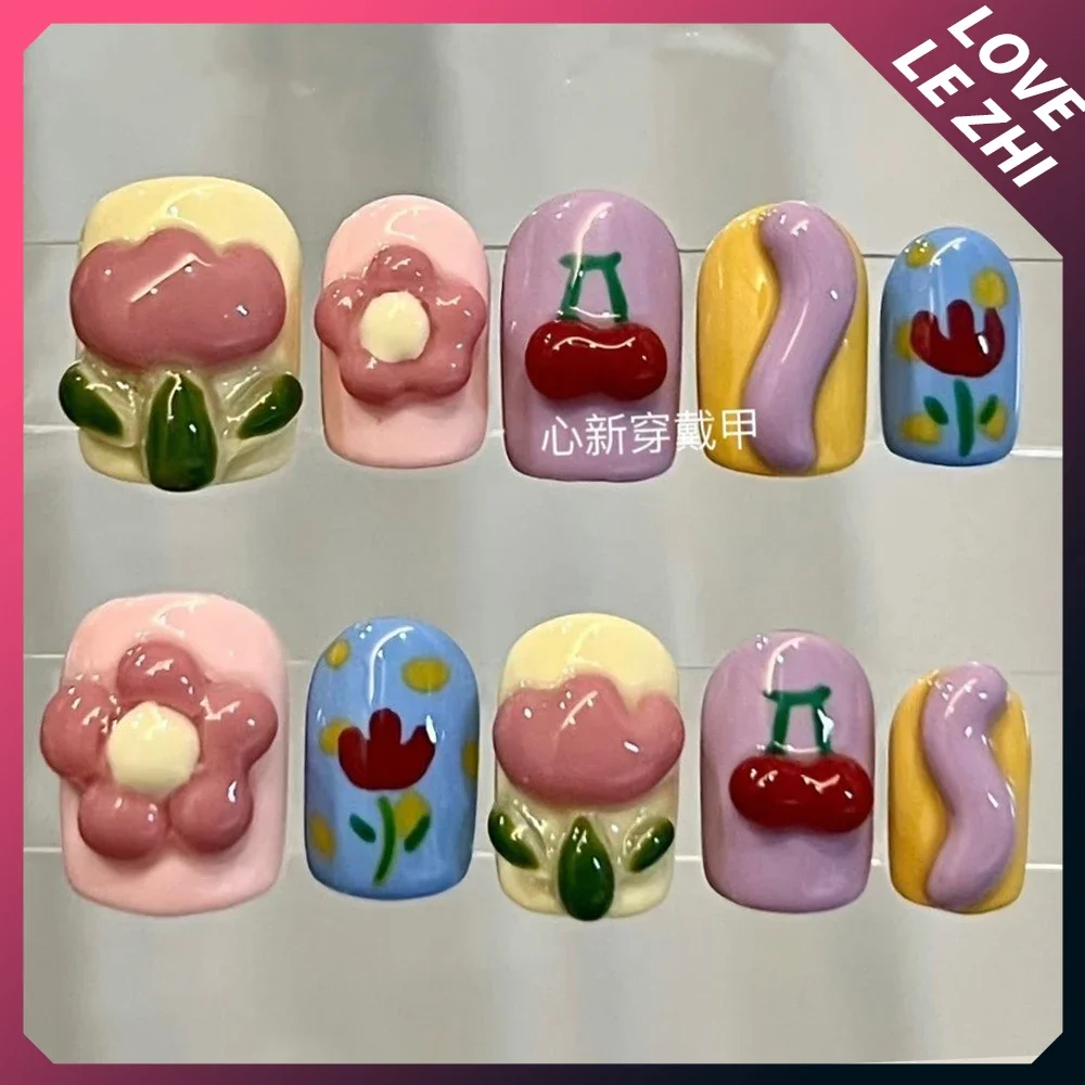 10Pcs Diy Creativity Funny Mas - مراجعة Nail Art Love وسعره