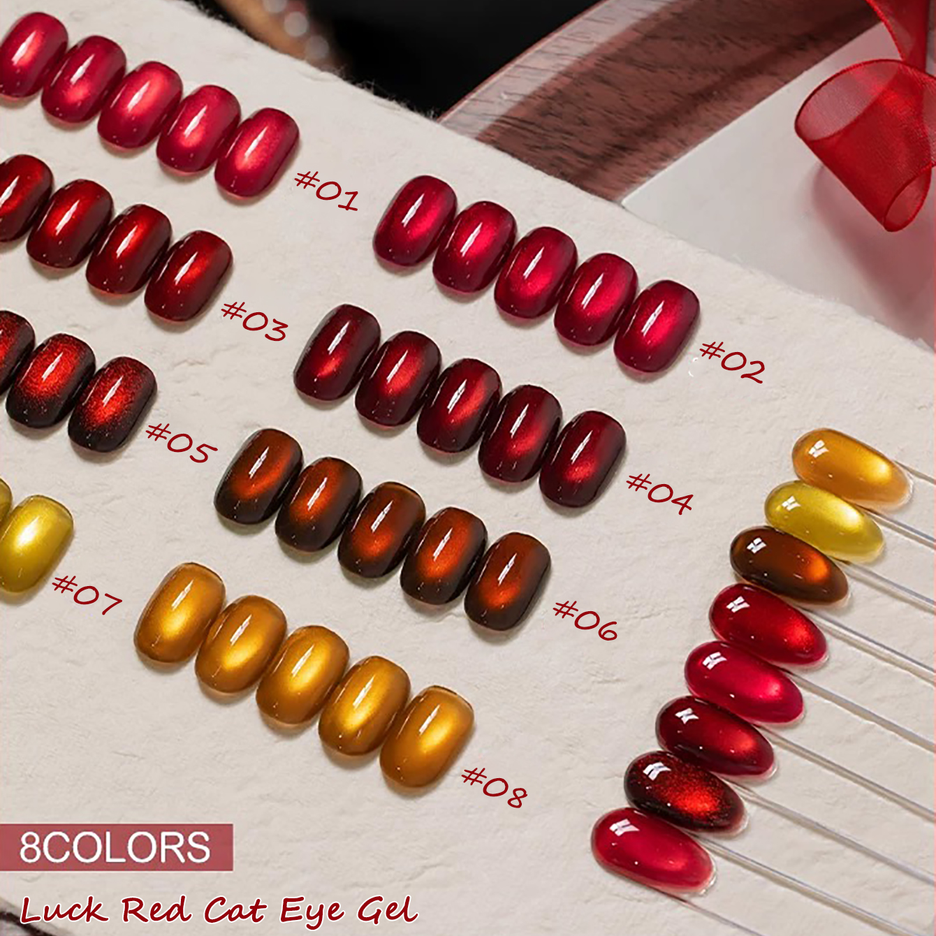 1pcs PSK 2026 New Lucky Red Ca - مراجعة Nail Art Red Wine وسعره