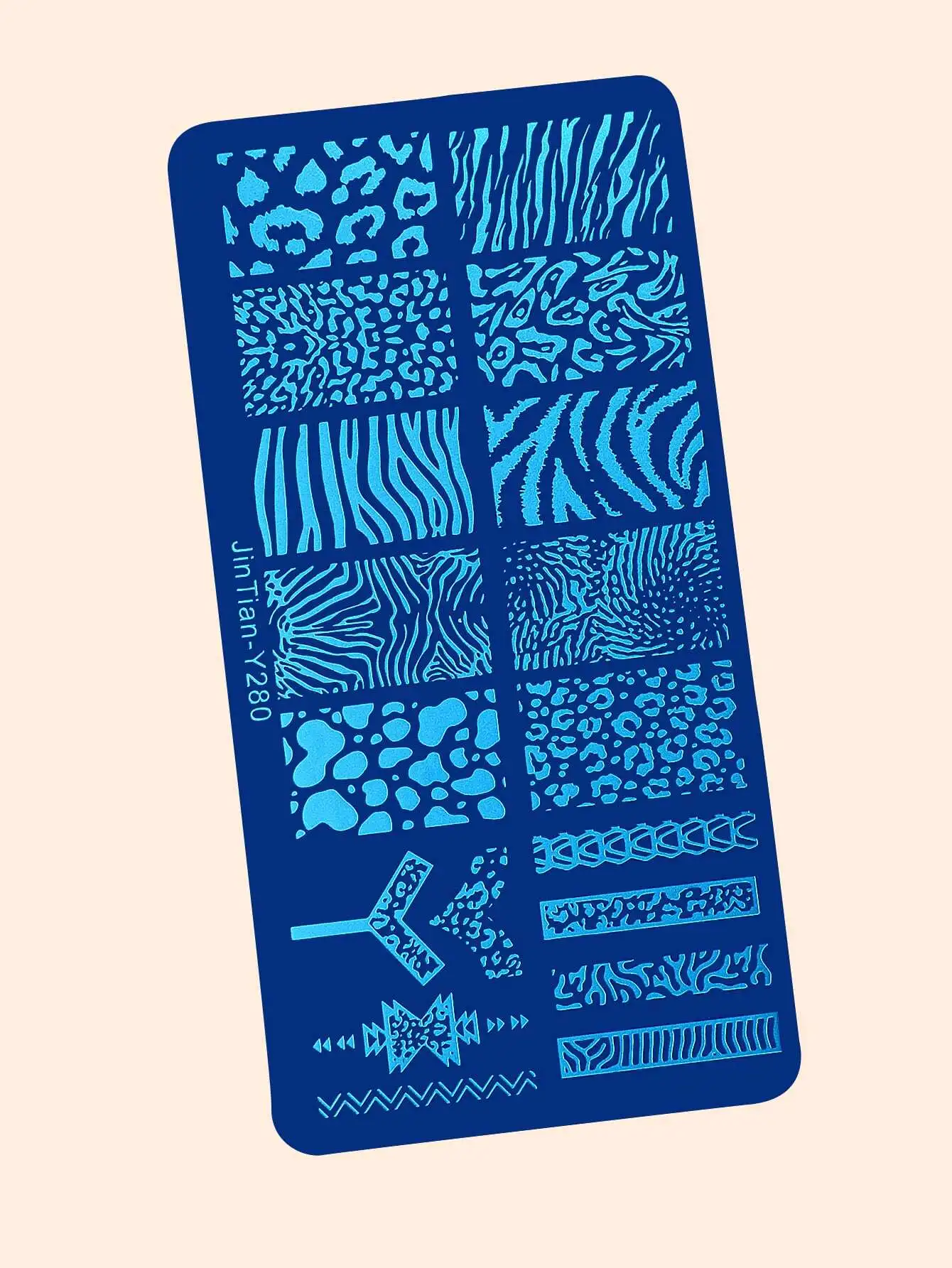 1sheet Zebra Striped Gel Polis - مراجعة Nail Art Zebra Design وسعره