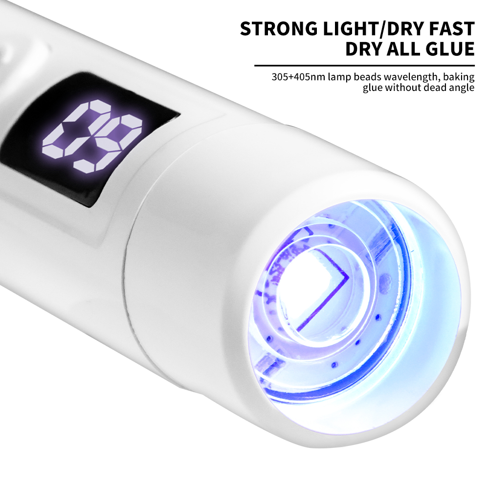 Portable Nail UV LED Lamp Rech - مراجعة Nail Art Motif وسعره