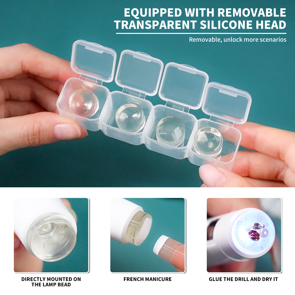 Portable Nail UV LED Lamp Rech - مراجعة Nail Art Motif وسعره
