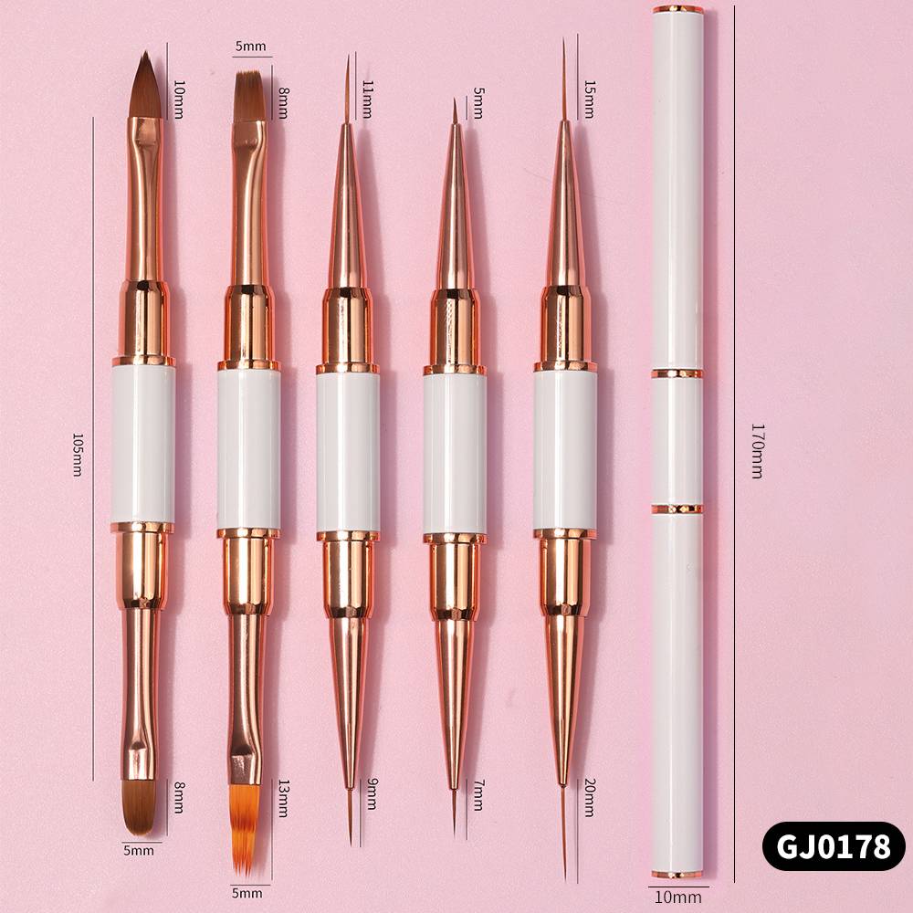 Dual-ended Acrylic Nail Art Br - مراجعة Nail Gel Polish Set وسعره