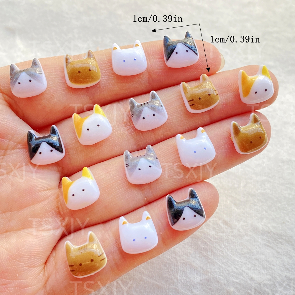 50pcs Cute Mini Cartoon Animal - مراجعة Nail Art Motif وسعره