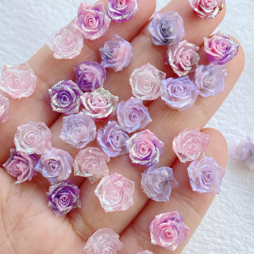 50Pcs Mixed Nail Art Resin Car - مراجعة Nail Art Motif وسعره
