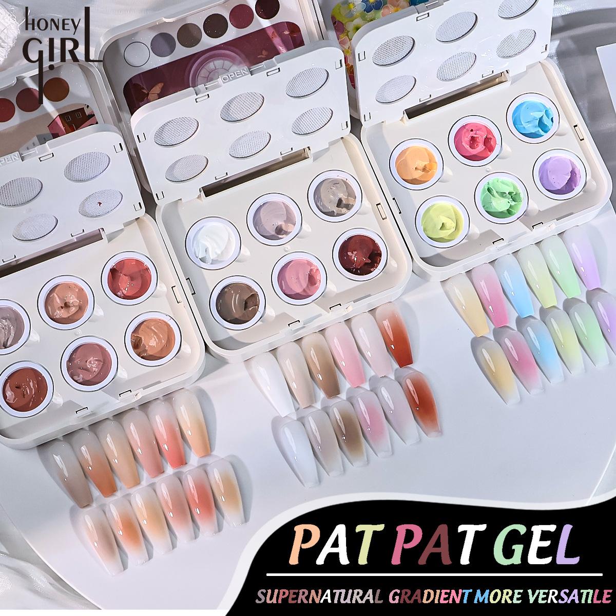 6 Colors Air Cushion Patting G - مراجعة Nail Gel Polish Set وسعره
