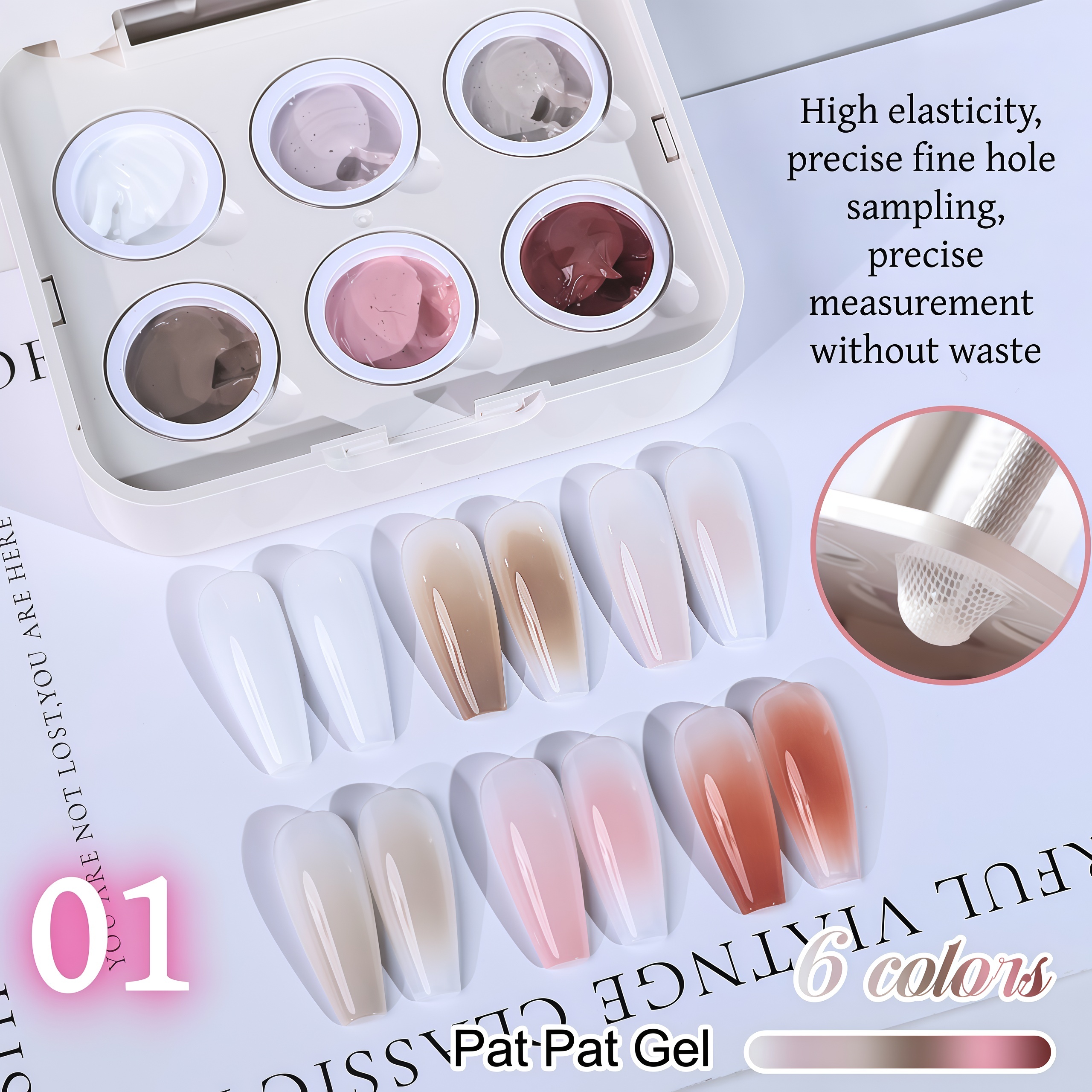 6 Colors Air Cushion Patting G - مراجعة Nail Gel Polish Set وسعره