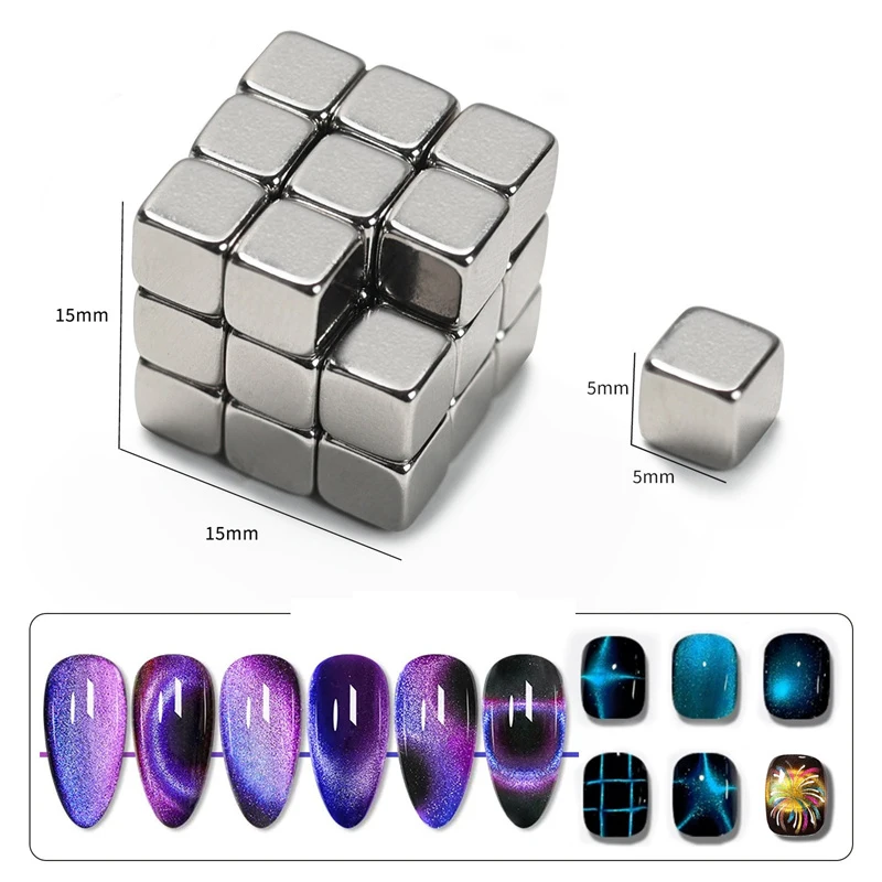 Multi Style Cat Eye Nail Magne - مراجعة Nail Gel Polish Set وسعره