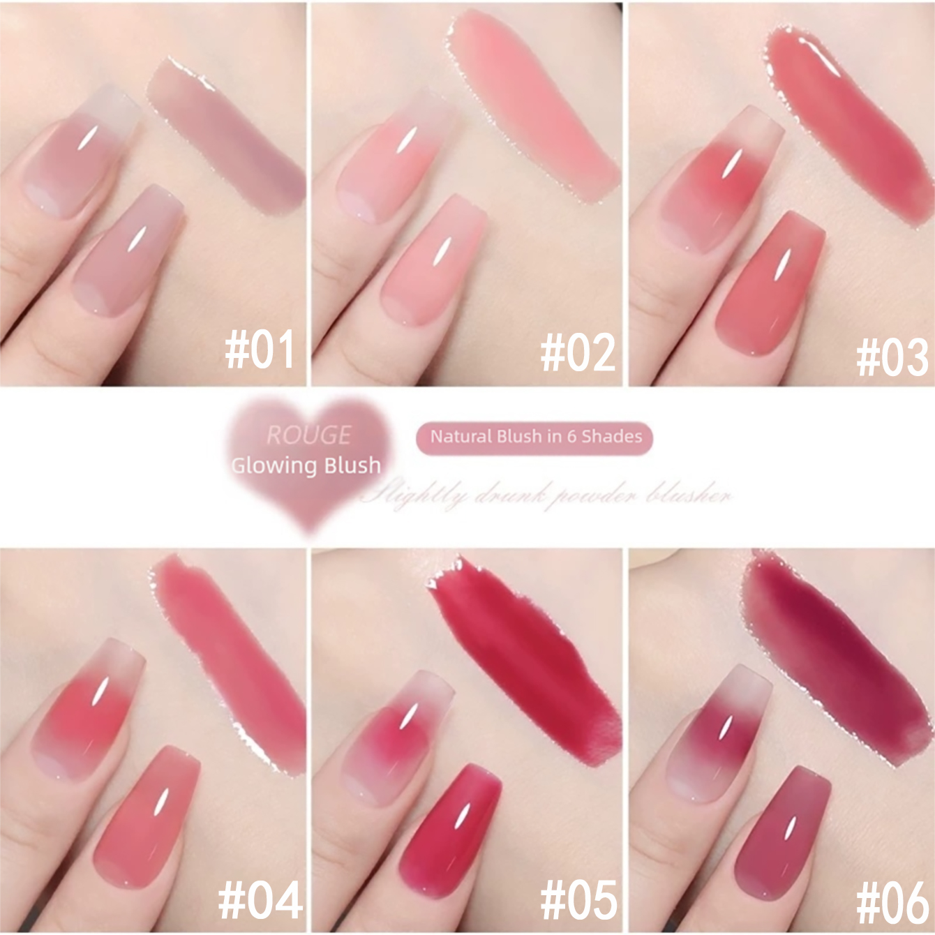 MIANEL 1PCS Ice Clear Pink Nud - مراجعة Nail Art Red Wine وسعره