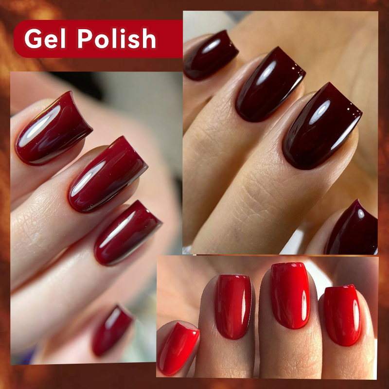UR SUGAR 7ml Cherry Red Series - مراجعة Nail Art Red Wine وسعره