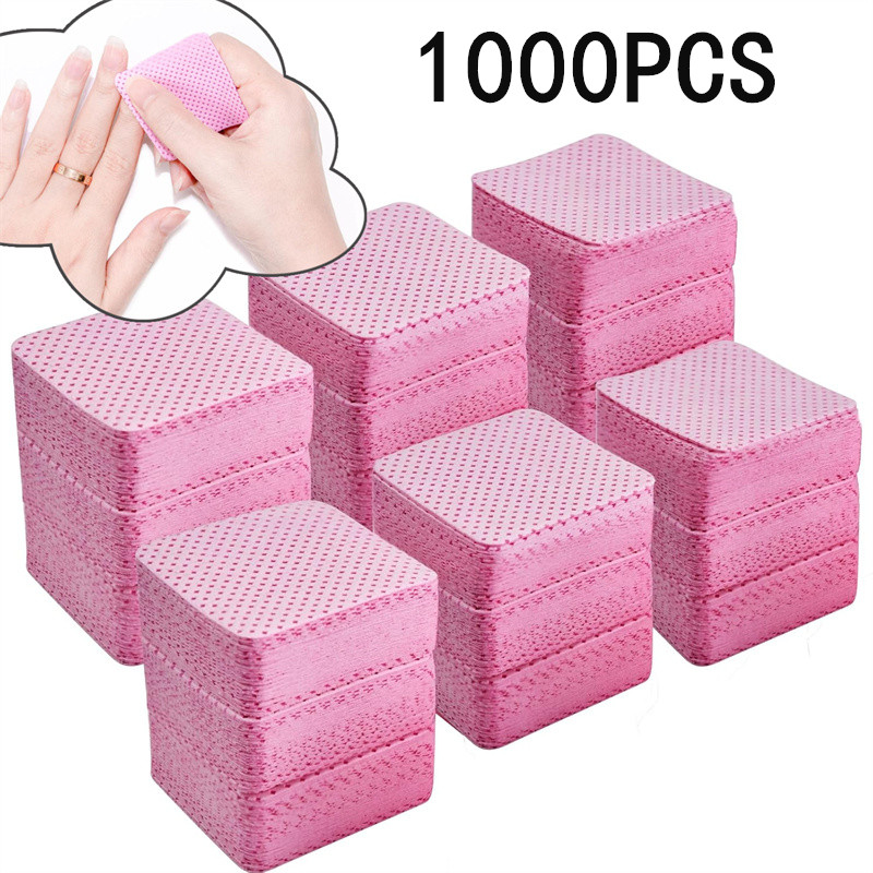 20/50/100/300/1000pcs Lint-Fre - مراجعة Nail Art Remove وسعره