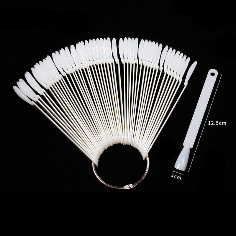 Nail Display Sticks Clear Natu - مراجعة Nail Art Motif وسعره