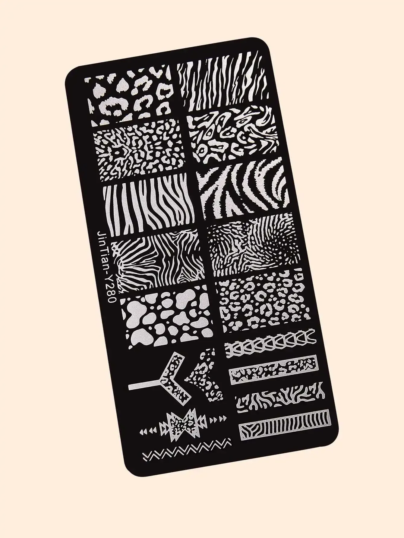 1sheet Zebra Striped Gel Polis - مراجعة Nail Art Zebra Design وسعره