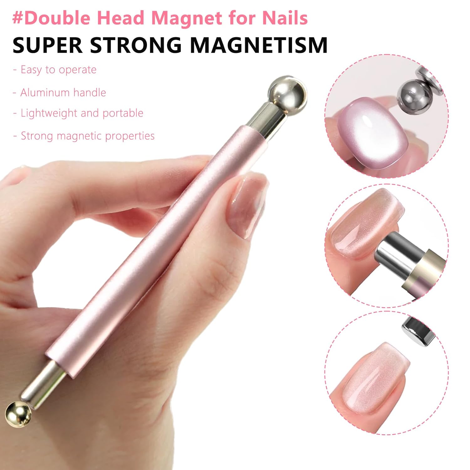Cat Eye Magnetic Ball With Nai - مراجعة Nail Gel Polish Set وسعره