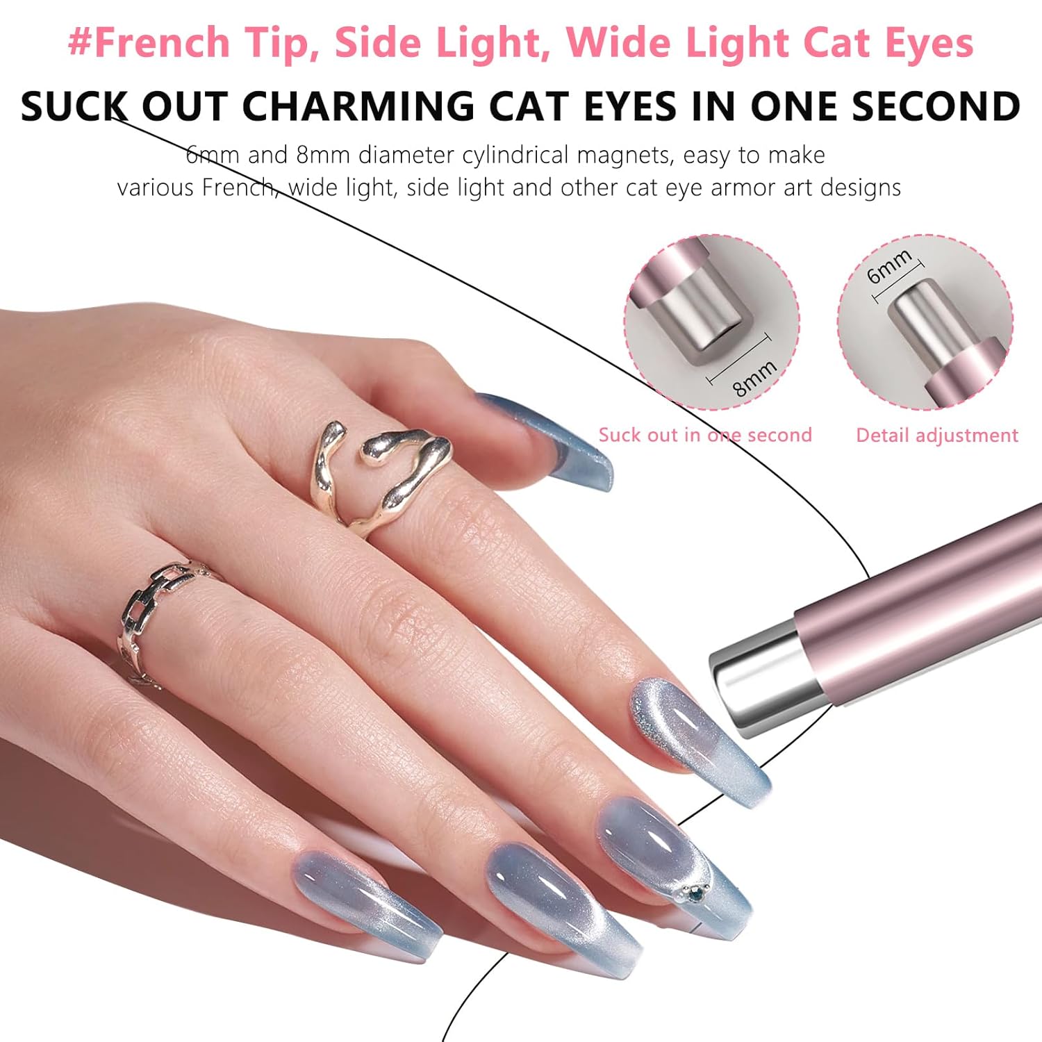 Cat Eye Magnetic Ball With Nai - مراجعة Nail Gel Polish Set وسعره
