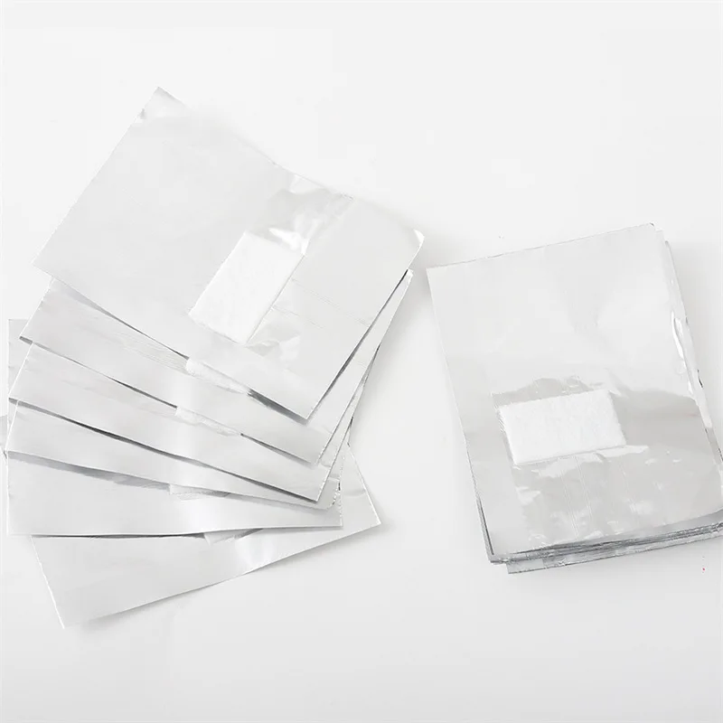 100Pcs Bag Aluminium Foil Nail - مراجعة Nail Art Remove وسعره