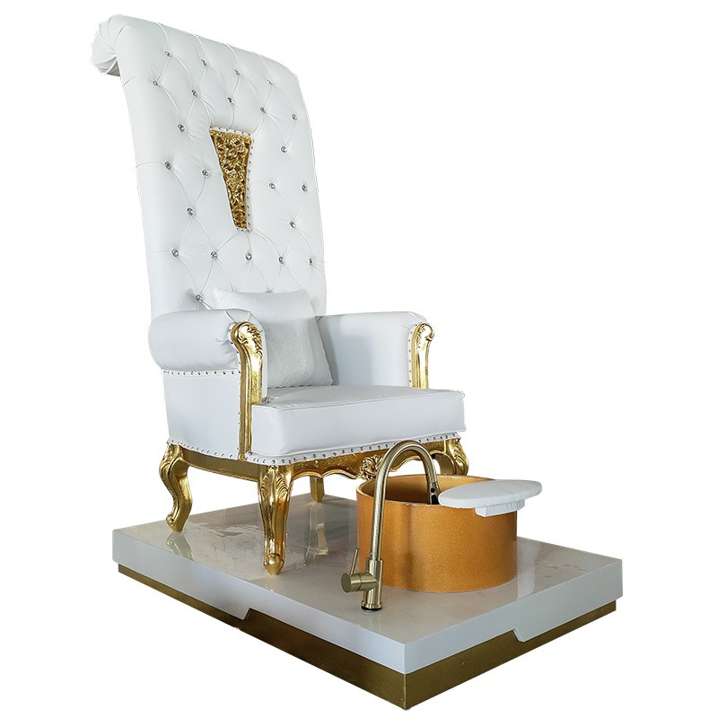 Nail Art Foot Bath Chair Golde - مراجعة Nail Art Queen وسعره