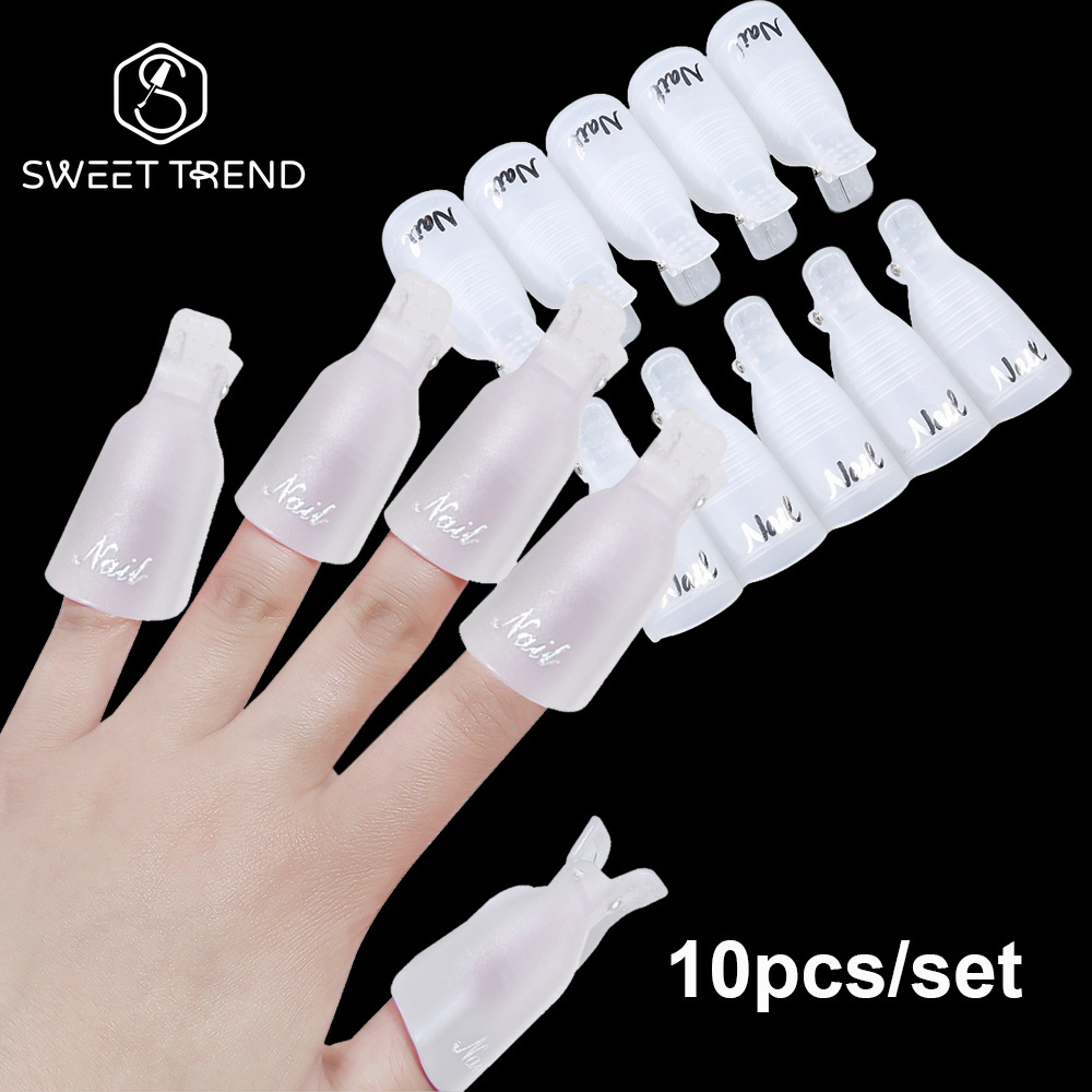 SWEET TREND-10Pcs/set Plastic  - مراجعة Nail Gel Polish Set وسعره