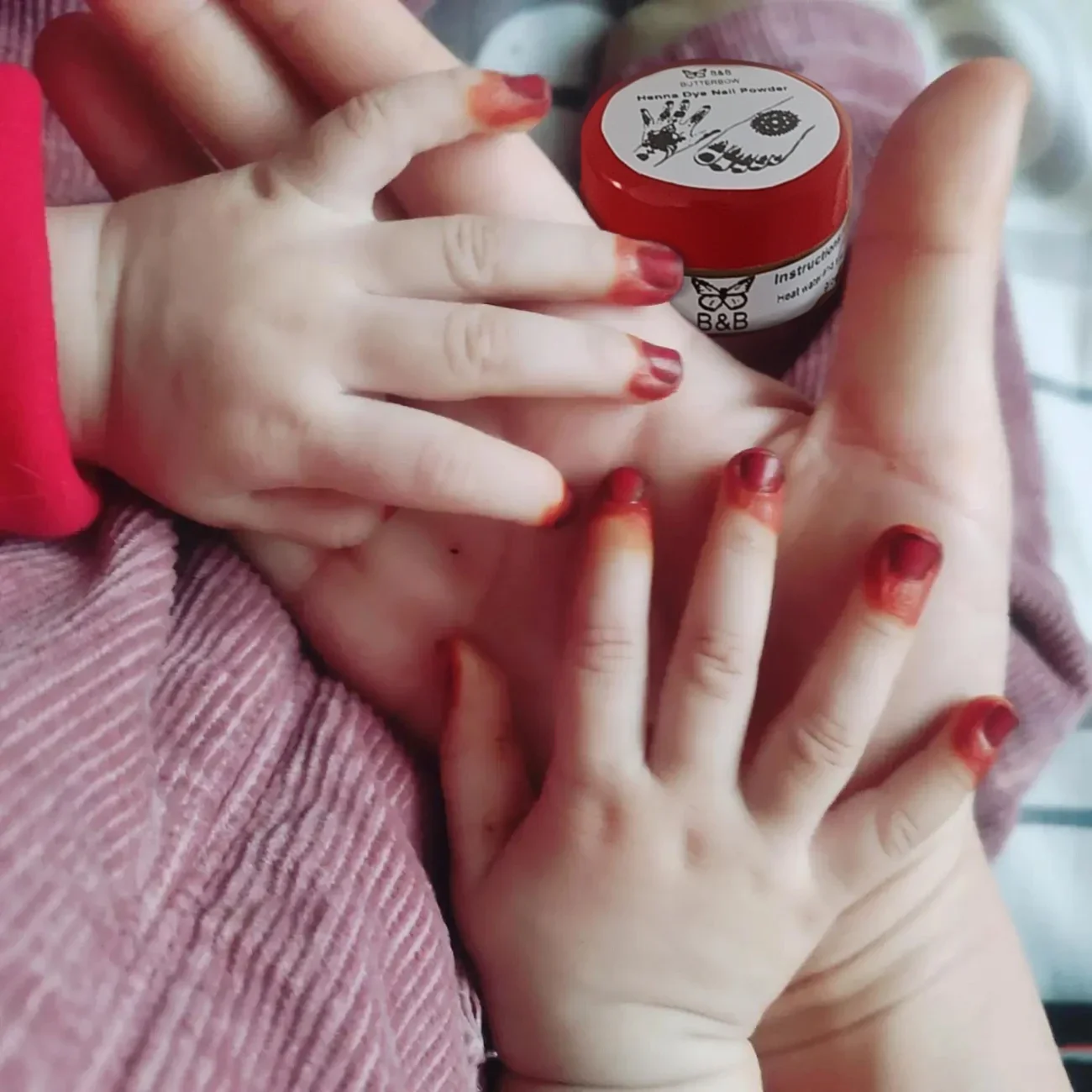 20g Natural Plant Henna Nail D - مراجعة Nail Art Red Wine وسعره