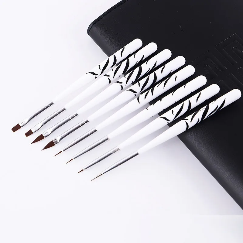 Nail Art Brush Ombre Brushes U - مراجعة Nail Gel Polish Set وسعره