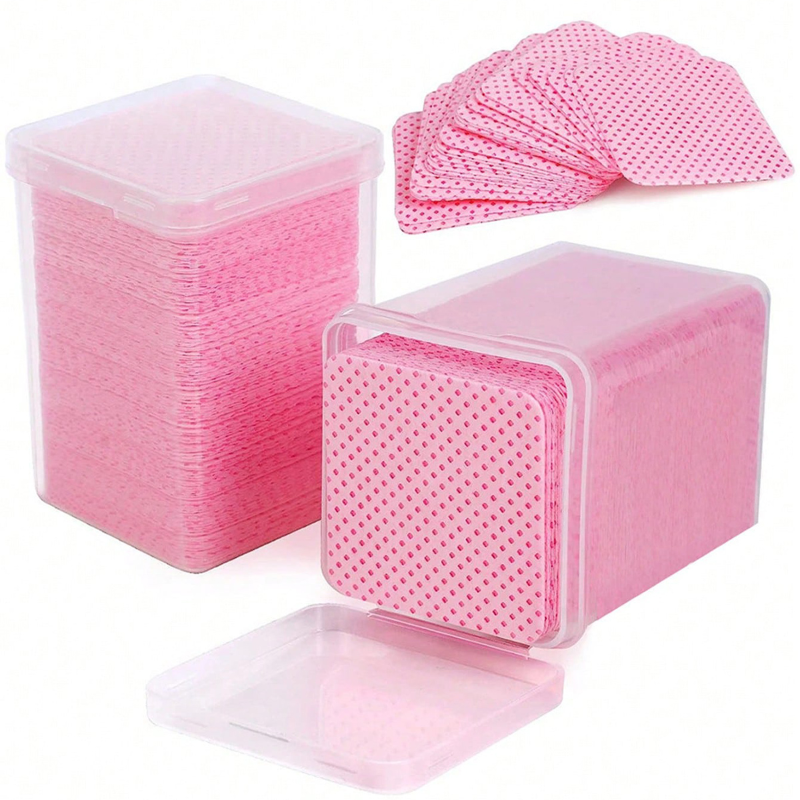 Lint Free Wipes Cleaning Tool  - مراجعة Nail Art Remove وسعره