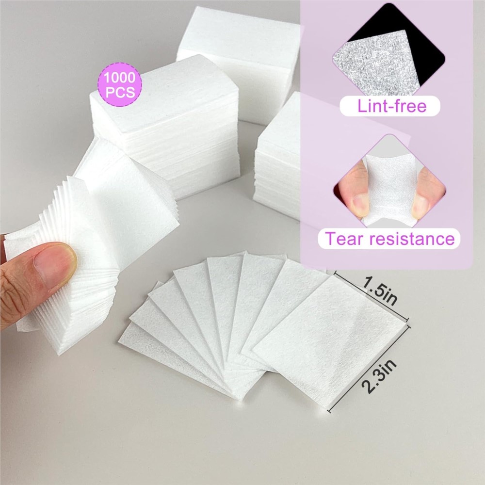 1000Pcs Lint Free Nail Wipes G - مراجعة Nail Art Remove وسعره