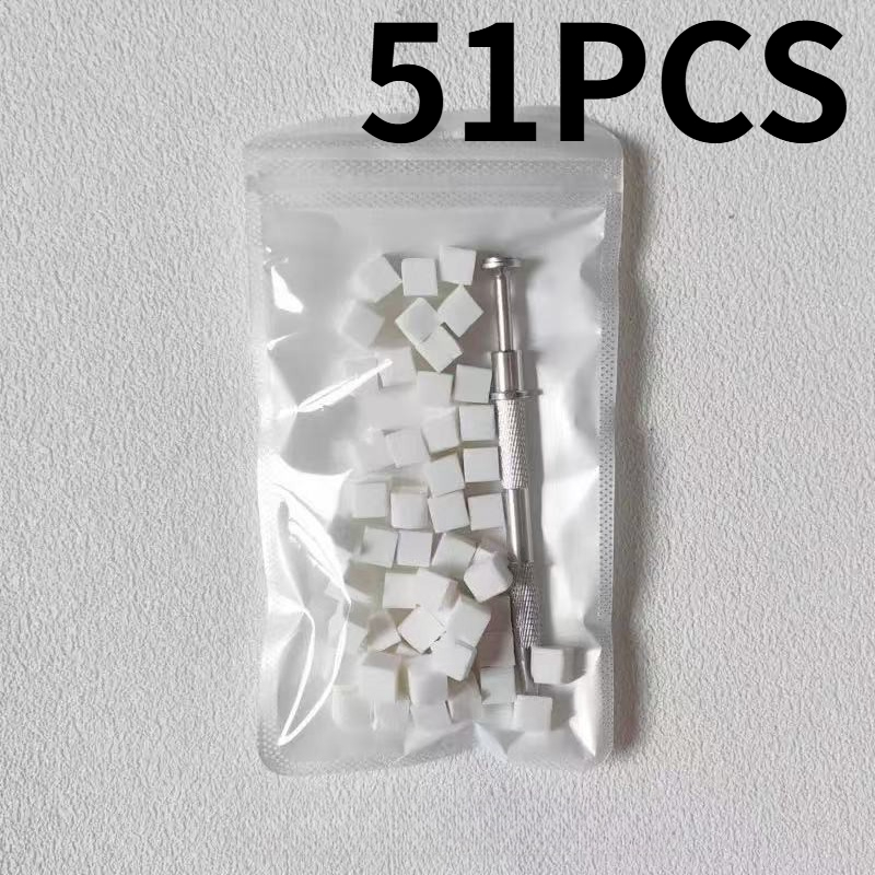 51pcs DIY Nail Art Tools Set,  - مراجعة Nail Gel Polish Set وسعره