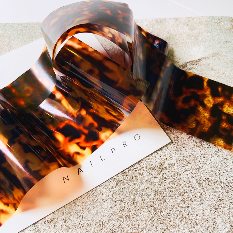 1roll 100CM*4CM Tortoise Shell - مراجعة Nail Art Zebra Design وسعره