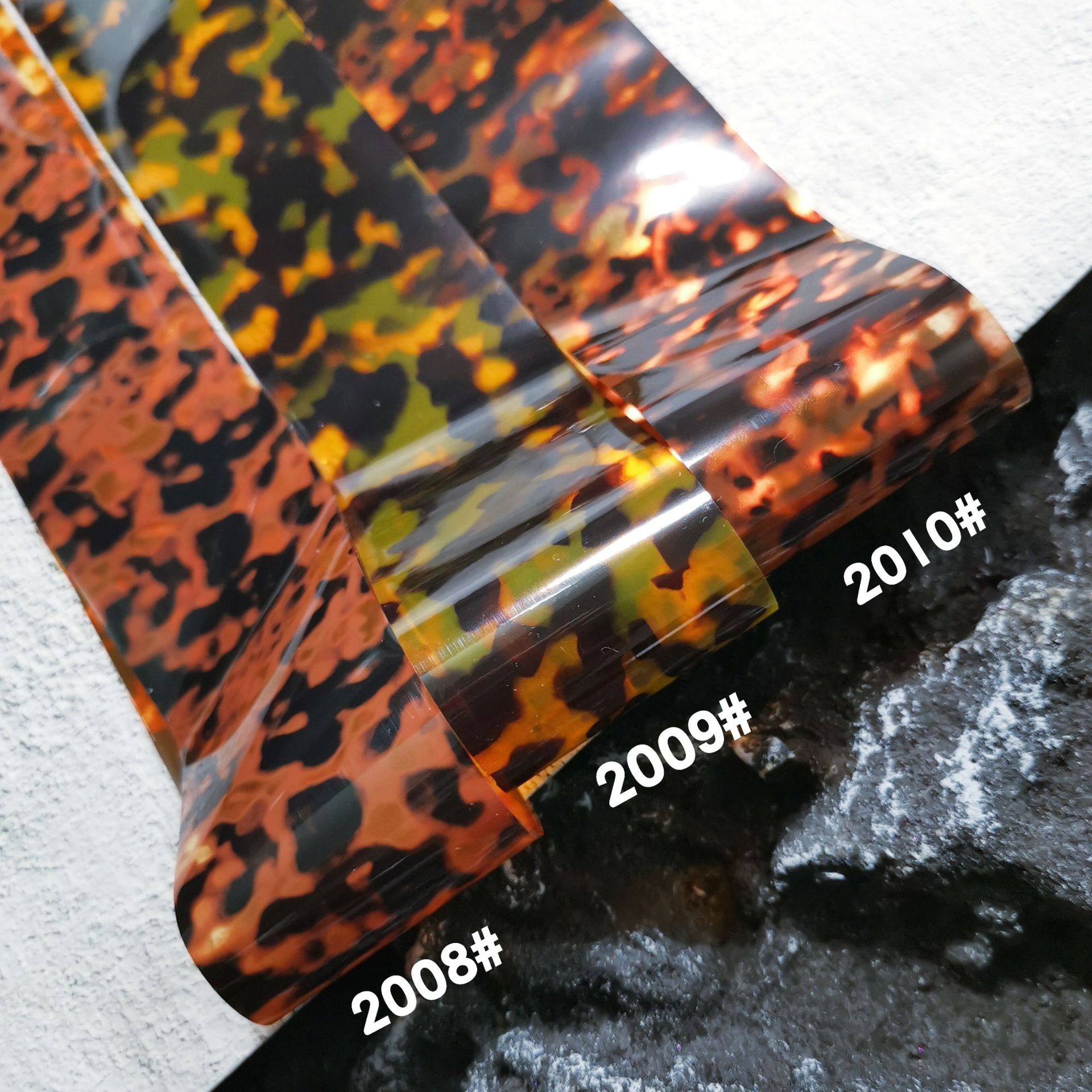 1roll 100CM*4CM Tortoise Shell - مراجعة Nail Art Zebra Design وسعره