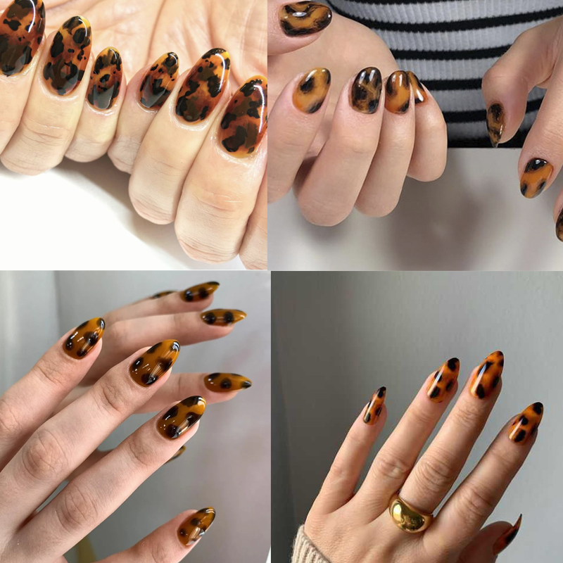 1roll 100CM*4CM Tortoise Shell - مراجعة Nail Art Zebra Design وسعره