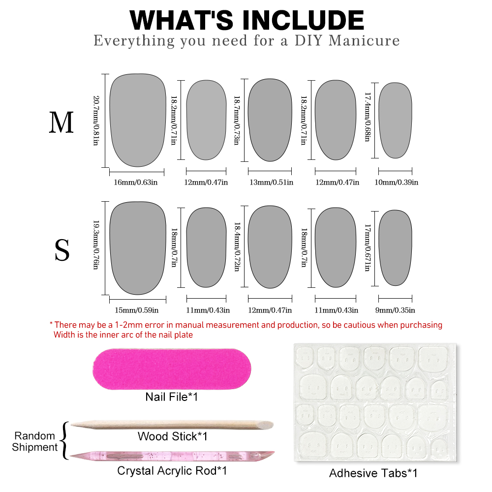 10Pcs Short Oval Black Color H - مراجعة Nail Art Elegant وسعره