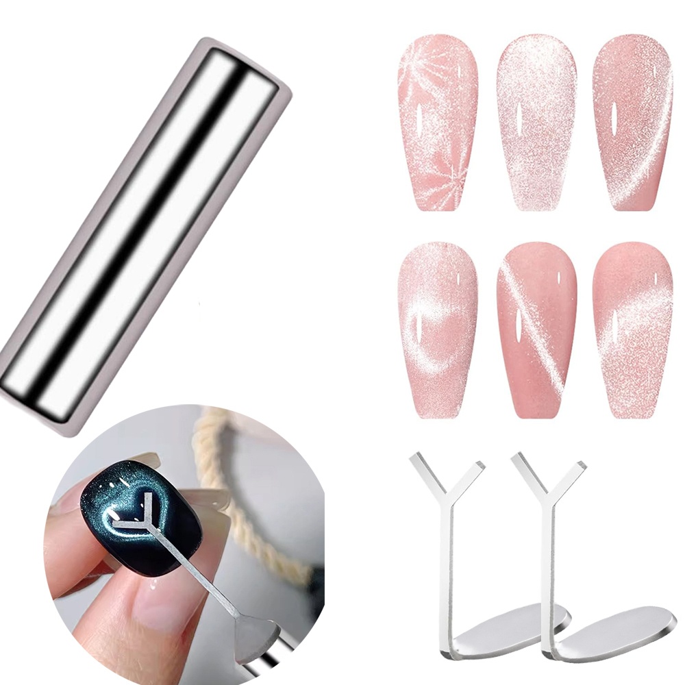 1/2/3/4pcs Y-Shaped Heart Cat  - مراجعة Nail Gel Polish Set وسعره