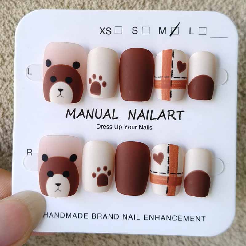 10Pcs Autumn and Winter Nail A - مراجعة Nail Art Painting وسعره