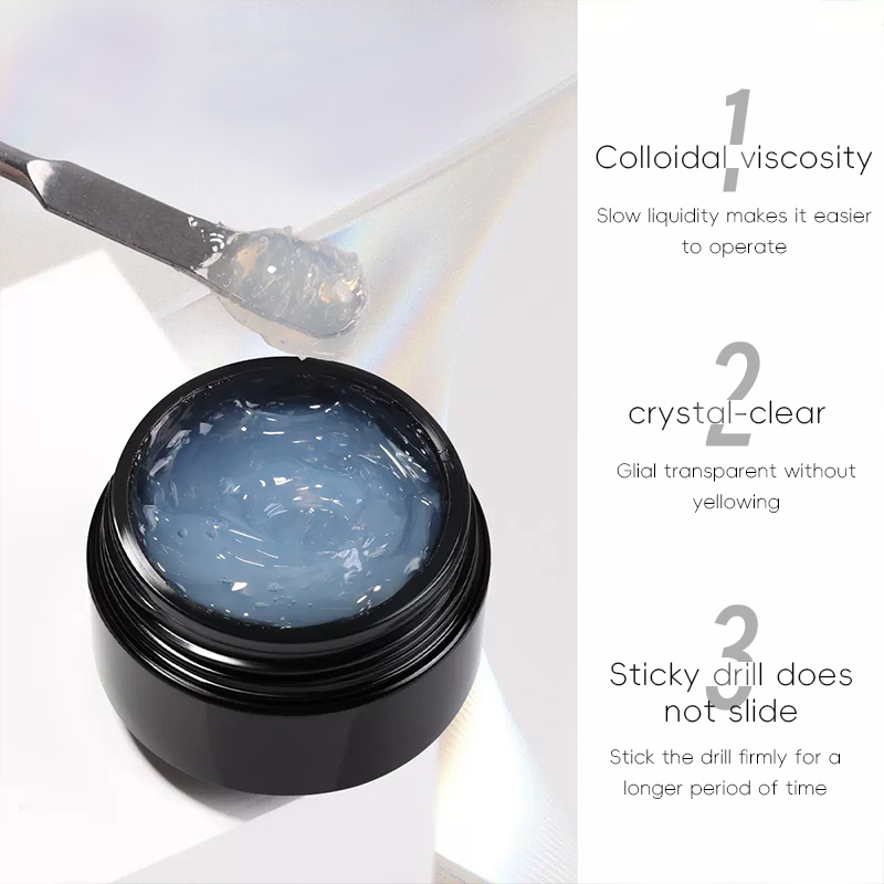 5ml 3D Clear Nail Gel Mirror P - مراجعة Nail Art Painting وسعره