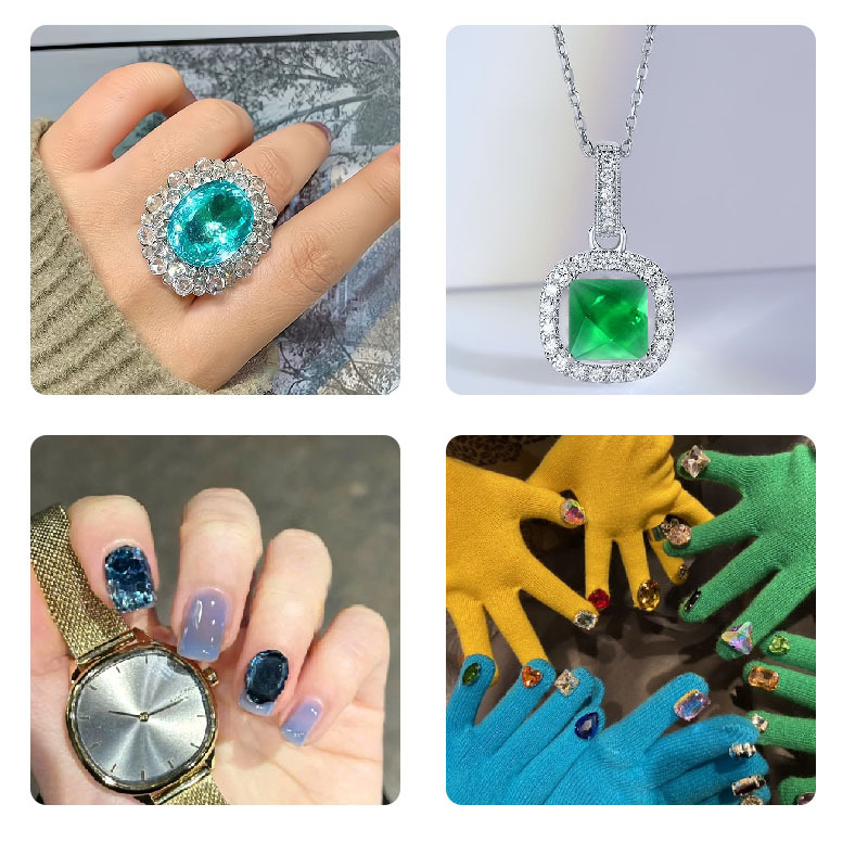 DIY Cube Ring Necklace Bracele - مراجعة Nail Art Love وسعره