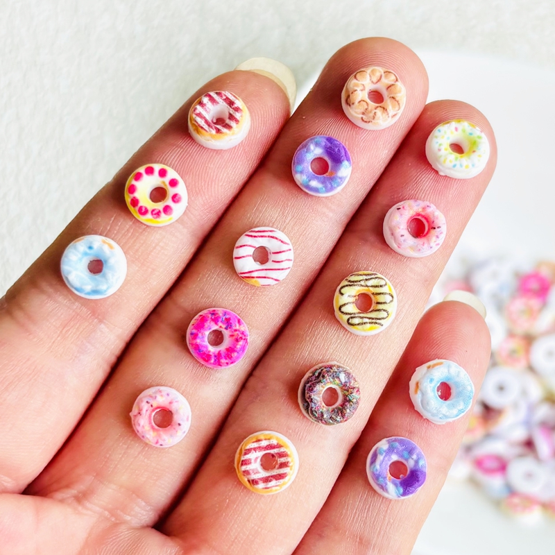 100 pieces of mixed nail resin - مراجعة Nail Art Motif وسعره