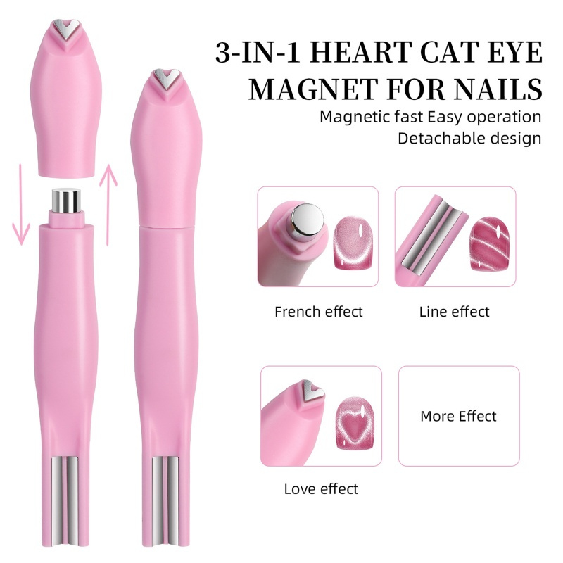 3 in 1 Cat Eye Nail Magnetic S - مراجعة Nail Art Love وسعره